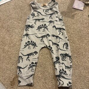 Catpapa Dinosaur Print Sleeveless Romper size 18/24 months